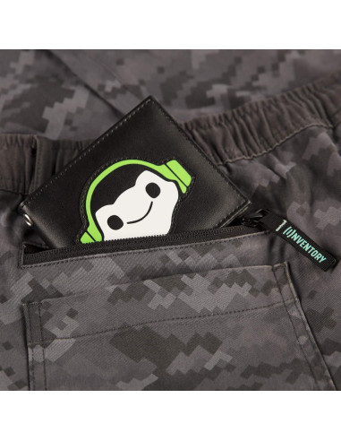 Cartera Bi-Fold JINX Overwatch Lucio Sound Barrier Negra