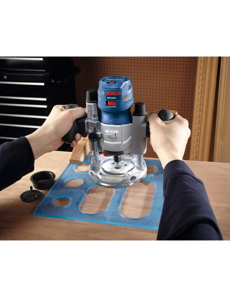 Router de Palma Bosch GKF125CEPK 1.25 HP Velocidad Variable Router de Palma Bosch GKF125CEPK 1.25 HP Velocidad Variable