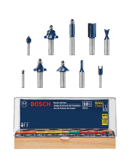 Router Bosch PR20EVS 1 HP Velocidad Variable 10 Piezas Router Bosch PR20EVS 1 HP Velocidad Variable 10 Piezas