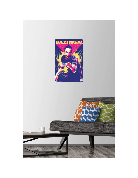 Póster de Sheldon Big Bang - Trends International 56.8x37.4cm Póster de Sheldon Big Bang - Trends International 56.8x37.4cm