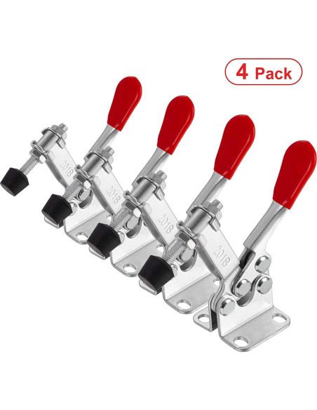 Clamp de Sujeción Accessbuy 100KG 4 Piezas Antideslizante Clamp de Sujeción Accessbuy 100KG 4 Piezas Antideslizante
