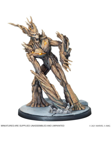 Juego de Mesa Marvel Rocket y Groot - Guardianes de la Galaxia