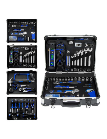 Kit de Herramientas Prostormer 259 Piezas con Caja de Aluminio Kit de Herramientas Prostormer 259 Piezas con Caja de Aluminio