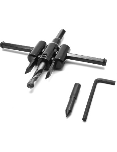 Cortador de Agujeros Ajustable Aracombie 30mm a 120mm