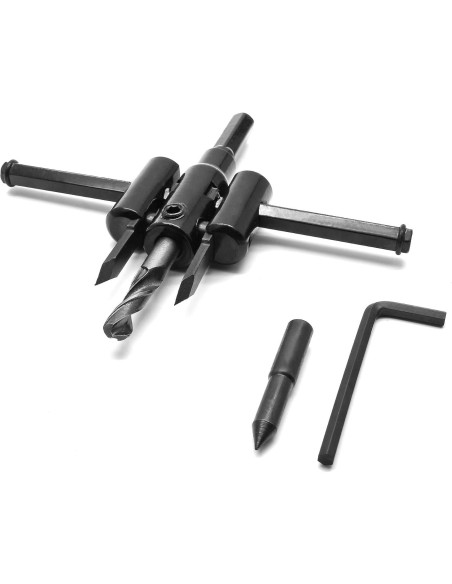 Cortador de Agujeros Ajustable Aracombie 30mm a 120mm Cortador de Agujeros Ajustable Aracombie 30mm a 120mm