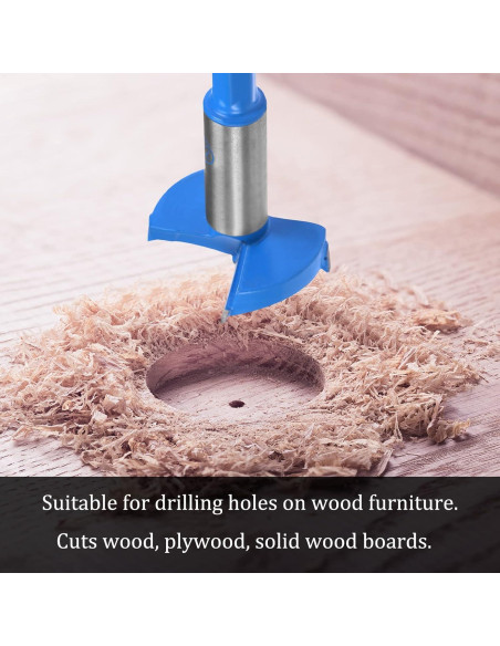 Broca Forstner Kozelo 15mm Carburo para Madera Broca Forstner Kozelo 15mm Carburo para Madera