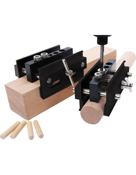 Plantilla de Dowel JoyTube Autocentrante 1,46 kg Ajustable Plantilla de Dowel JoyTube Autocentrante 1,46 kg Ajustable
