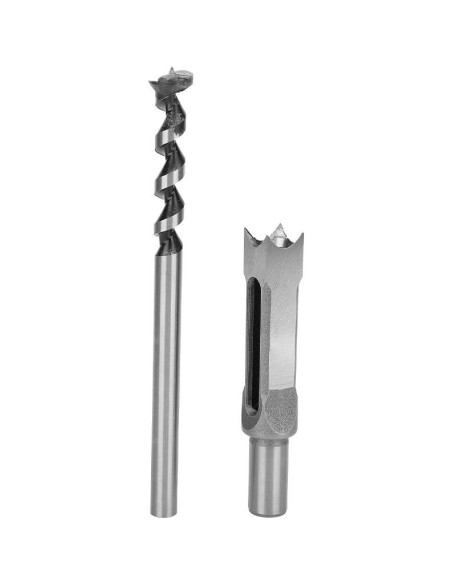 Broca Cuadrada Msiud 22cm para Carpintería - Acero Resistente Broca Cuadrada Msiud 22cm para Carpintería - Acero Resistente