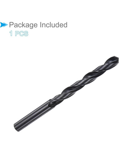 Broca Espiral Acero Rápido 9.4mm CoCud Longitud 125mm