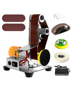 Mini Lijadora de Banco KZU 4000-9000RPM Afilador Eléctrico