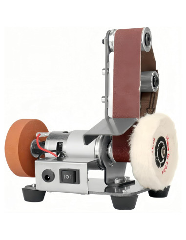 Mini Lijadora de Banco KZU 4000-9000RPM Afilador Eléctrico