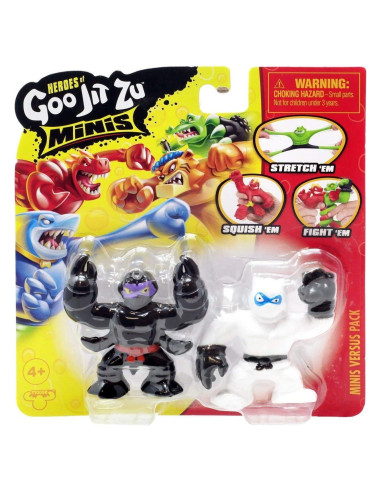 Figuras de Acción Moose Goo Jit Zu MINIS Pantaro vs Scorpius