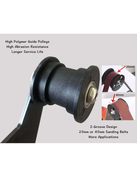 Adaptador de Lijadora de Banda Genérico para Amoladora 1.68cm Adaptador de Lijadora de Banda Genérico para Amoladora 1.68cm