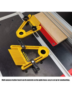 Tablero de Plumas Vikye Doble para Carpintería Amarillo 2