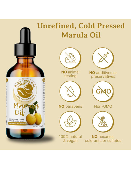 Aceite Facial Marula Bella Terra 118ml - Hidratante Natural Aceite Facial Marula Bella Terra 118ml - Hidratante Natural