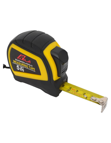 Cinta Métrica Auto-Bloqueo HTBMALL 5M Doble Cara Precisa Cinta Métrica Auto-Bloqueo HTBMALL 5M Doble Cara Precisa