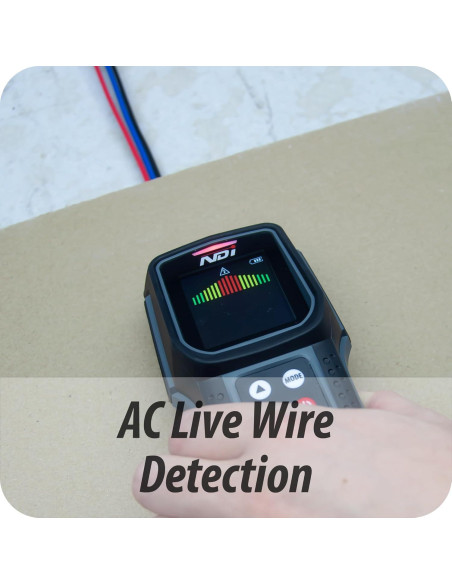 Detector Multifuncional NDI 5 en 1 con Medidor Láser 30m Detector Multifuncional NDI 5 en 1 con Medidor Láser 30m