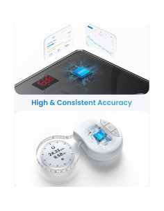 Balanza Inteligente RENPHO con Cinta Métrica Bluetooth 181kg 2
