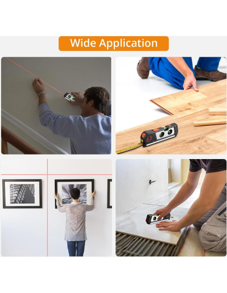 Nivel Láser Neoteck Multifuncional con Cinta Métrica 3m Nivel Láser Neoteck Multifuncional con Cinta Métrica 3m