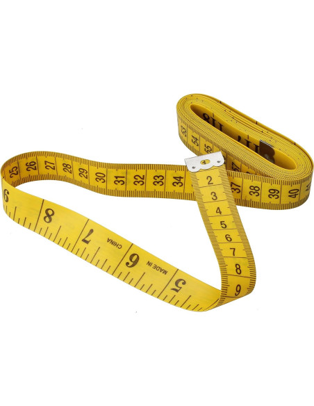 Cinta Métrica Wisdompro 300 cm Amarilla para Costura Cinta Métrica Wisdompro 300 cm Amarilla para Costura