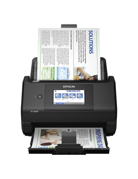 Escáner Inalámbrico Epson ES-580W 35 ppm ADF 100 hojas Escáner Inalámbrico Epson ES-580W 35 ppm ADF 100 hojas