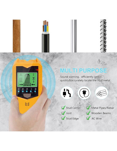 Buscador de Estudio Jiyuannieqiguanggaobu SH402 5 en 1 LCD