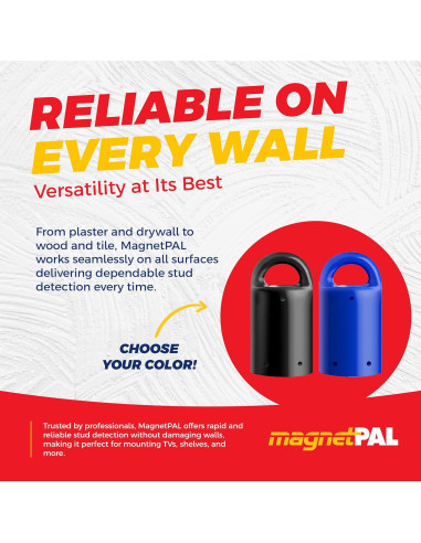 Buscador de Estudio Magnético MagnetPAL - 3 Imán Naranja