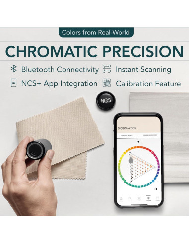 NCS Colourpin II Lector de Color Bluetooth Compacto