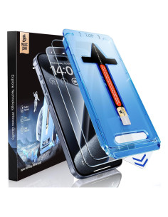Protector de Pantalla Vidrio Templado MAGIC JOHN para iPhone 15 Pro 6.1"