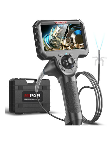 Cámara Borescopio Articulada Ralcam 6mm 360 con Luz LED