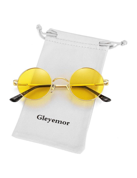 Gafas de Sol Gleyemor GL003 Redondas Polarizadas UV400 Gafas de Sol Gleyemor GL003 Redondas Polarizadas UV400
