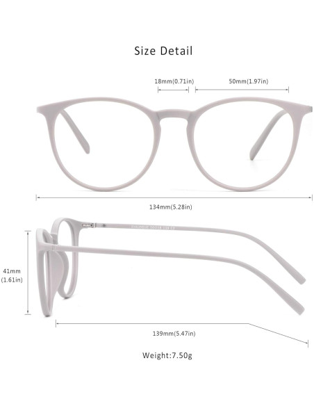 Gafas bloqueadoras de luz azul LifeArt + Aumento + 2.0x Gafas bloqueadoras de luz azul LifeArt + Aumento + 2.0x
