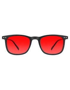 Gafas TIJN para dormir con lentes rojos y bloqueo luz azul