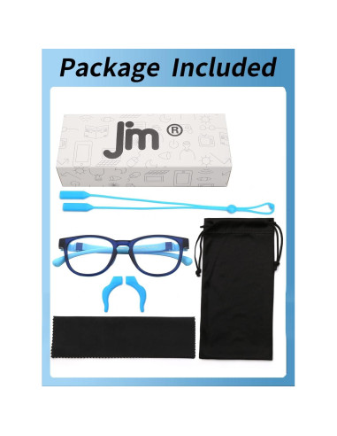 Gafas de Luz Azul JM para Niños 3-10 Años TR90