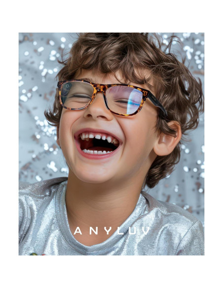 Gafas de Luz Azul ANYLUV A126-A para Niños, Protección UV Gafas de Luz Azul ANYLUV A126-A para Niños, Protección UV