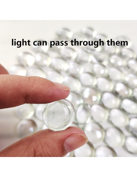90 PCS Canicas de Vidrio Transparentes HappyFiller 12.7 cm 90 PCS Canicas de Vidrio Transparentes HappyFiller 12.7 cm