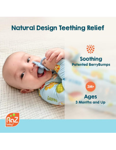 Chupete RaZbaby RaZberry Silicona Alivio Dentición Negro 2