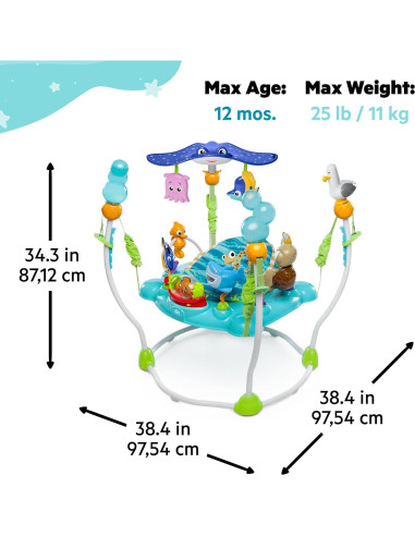 Centro de Actividades para Bebés Finding Nemo - Bright Starts