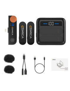 Micrófono Lavalier Inalámbrico COMICA Vimo S para iPhone