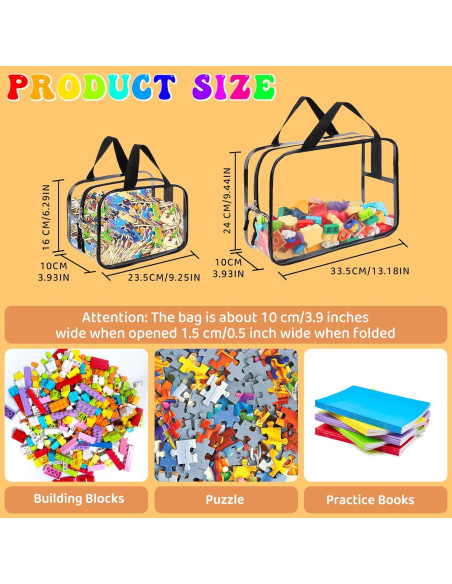 8 Bolsas de Almacenamiento YOPCDJ para Juguetes PVC Negro 8 Bolsas de Almacenamiento YOPCDJ para Juguetes PVC Negro