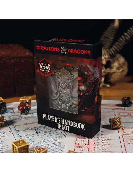 Lingote Coleccionable D&D Fanattik Ed. Limitada 109g Lingote Coleccionable D&D Fanattik Ed. Limitada 109g