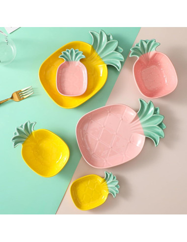 Soporte de Cuchara de Cerámica Piña BSDISP - Antideslizante y Decorativo