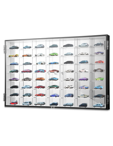 Estuche Acrílico Suzile 56 Espacios para Autos 60 x 38 x 5 cm