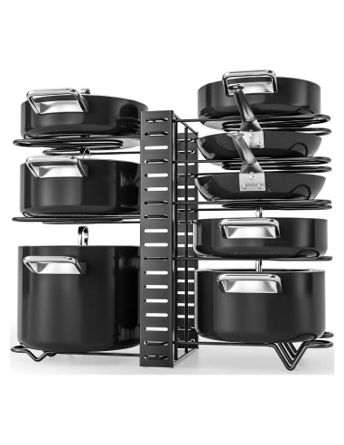 Organizador de Ollas y Sartenes G-TING 8 Niveles Ajustables
