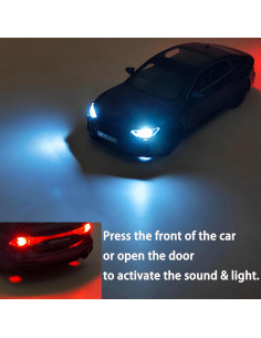 Coche de Juguete RS7 ERBADIHAGO 1:32 con Luz y Sonido 2