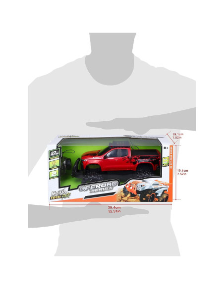 Maisto R/C Todo Terreno 1:16 Chevrolet Silverado 2019 Rojo Maisto R/C Todo Terreno 1:16 Chevrolet Silverado 2019 Rojo