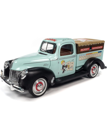 Caminón Ford 1940 Monopoly 1:18 Maquinaria de Pantalla Caminón Ford 1940 Monopoly 1:18 Maquinaria de Pantalla