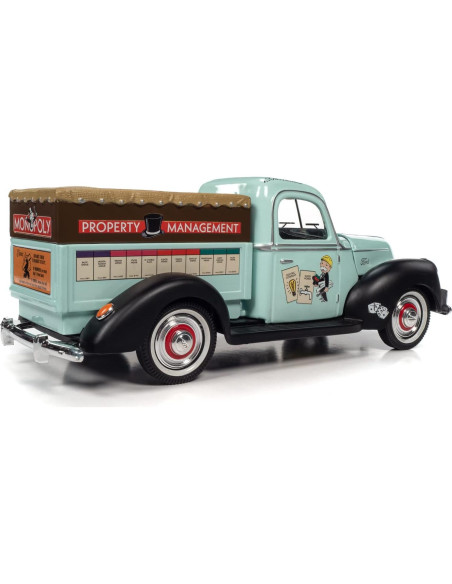Caminón Ford 1940 Monopoly 1:18 Maquinaria de Pantalla Caminón Ford 1940 Monopoly 1:18 Maquinaria de Pantalla