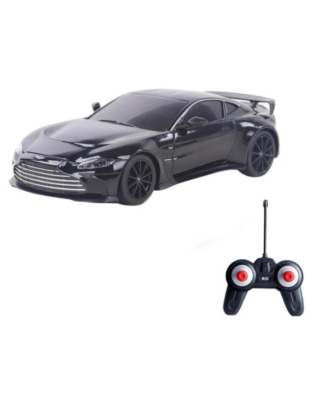 Coche RC Vinie Aston Martin Vantage 2022 1:24 LED Negro Coche RC Vinie Aston Martin Vantage 2022 1:24 LED Negro