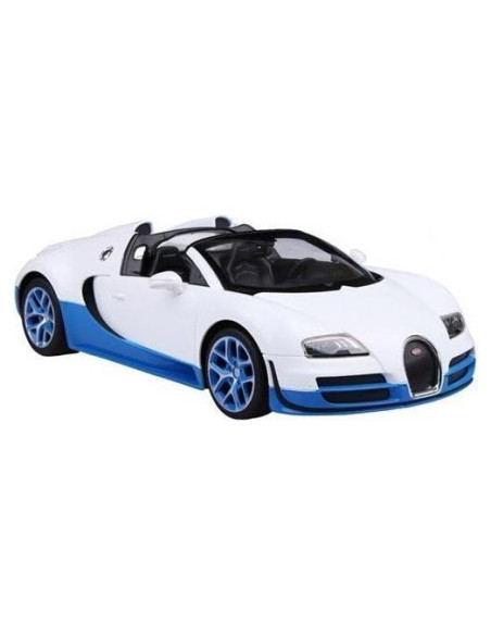 Coche RC Bugatti Veyron 1:14 Rastar Control Remoto Detallado Coche RC Bugatti Veyron 1:14 Rastar Control Remoto Detallado